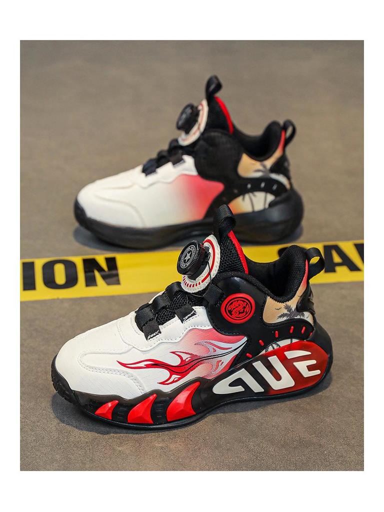 Дышащие кожаные кроссовки для девочек 2025 года для баскетбола и бега