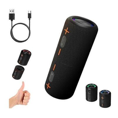 Раздельный Беспроводной Bluetooth Динамик 20 Вт Мощный IPX6 Водонепроницаемый TWS Стерео HIFI Surround с RGB Подсветкой Aux TF-картой Caixa De Som