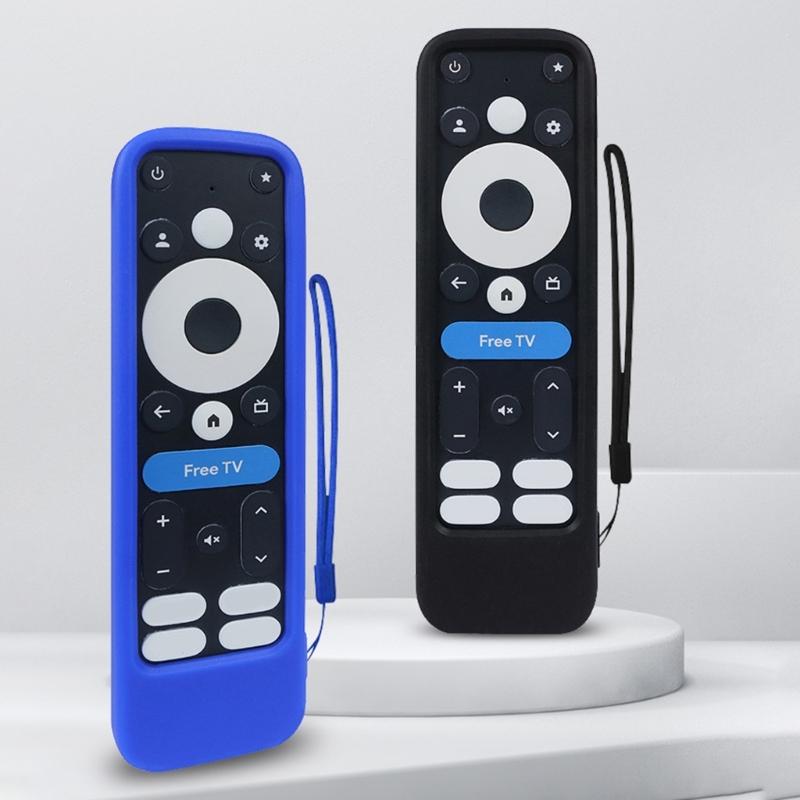 Чехол-кожа для пульта ДУ для телевизора onn TV 4K 2024, силиконовый чехол, устойчивый к царапинам, гибкий, мягкий, защитный чехол