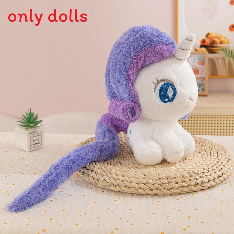 Плюшевая игрушка Единорог My Little Pony с наполнителем из ПП-хлопка для детского подарка на день рождения