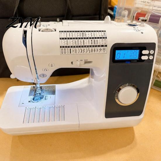Sewing Machine Accessories Seam Allowance Sticker for Machine, Adhesive Guide Removable Ruler Tape with Scale Marks, Positioning Decal Accurate