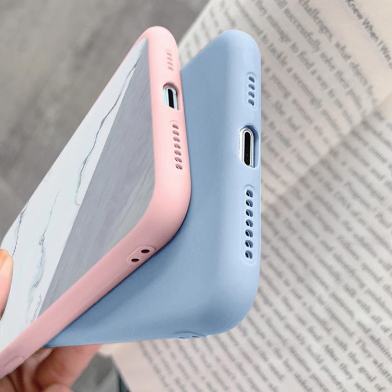Мягкий силиконовый чехол Flower Marble для Xiaomi Redmi Note 13 Pro 13C Samsung A35 A55 M35 M34 iPhone Huawei Honor 200 Camera Защитный противоударный чехол