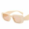 Vintage Women's Rectangle Sunglasses  Trends  Square White Big Frame Sun Glasses Female Oculos Lunette De Soleil