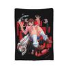 Turbo Granny Dandadan Anime Flannel Blankets  Creative Throw Blanket for Bed Sofa Couch 200x150cm Plush Thin Quilt,