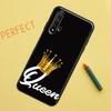 Чехол Король Королева Корона для Huawei Nova 12s 11i 7i 8i 12i Y73 Y70 Y90 Y60 Y72 Y61 Y91 9 10 SE P40 Lite P30 Pro