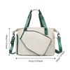 Portable Tennis Racquet Bag Shoe Compartment Tennis Shoulder Bag Pickleball Racket Bag  Men Women