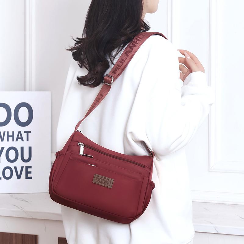 Сумка через плечо женская нейлоновая сумка сумка для мамы среднего возраста многосекционный кошелек