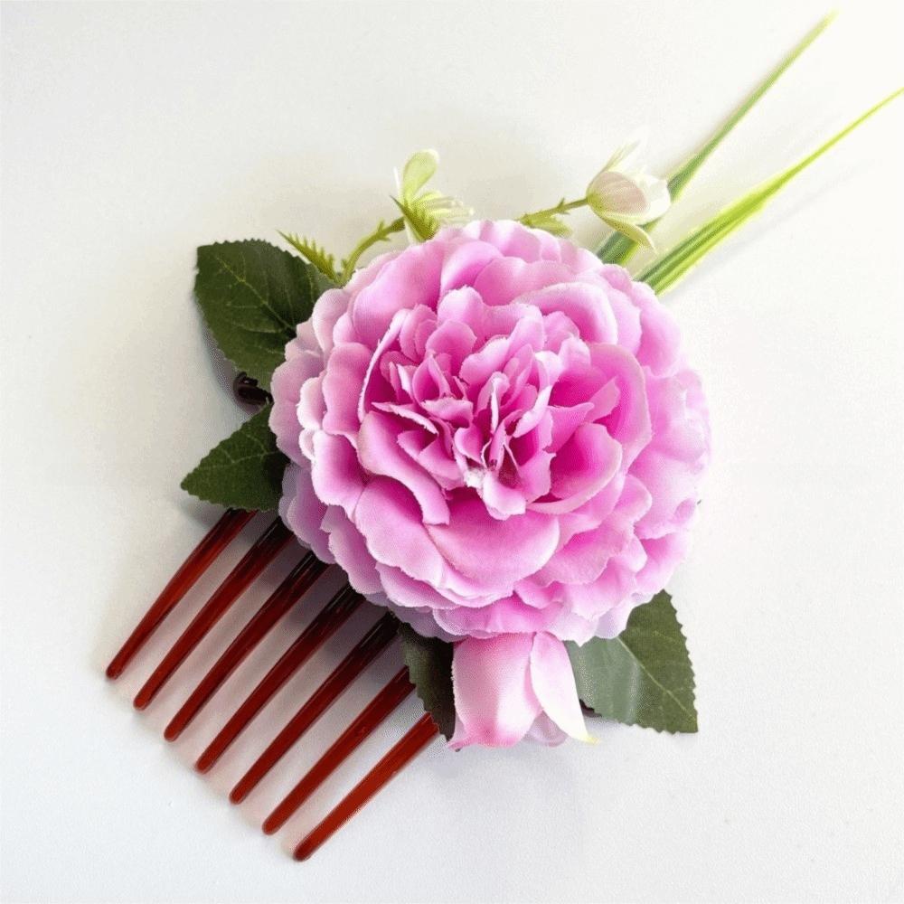 Bohemian Flower Hair Comb Hair Clip Wedding Bride Accessories  Water Splashing Festival