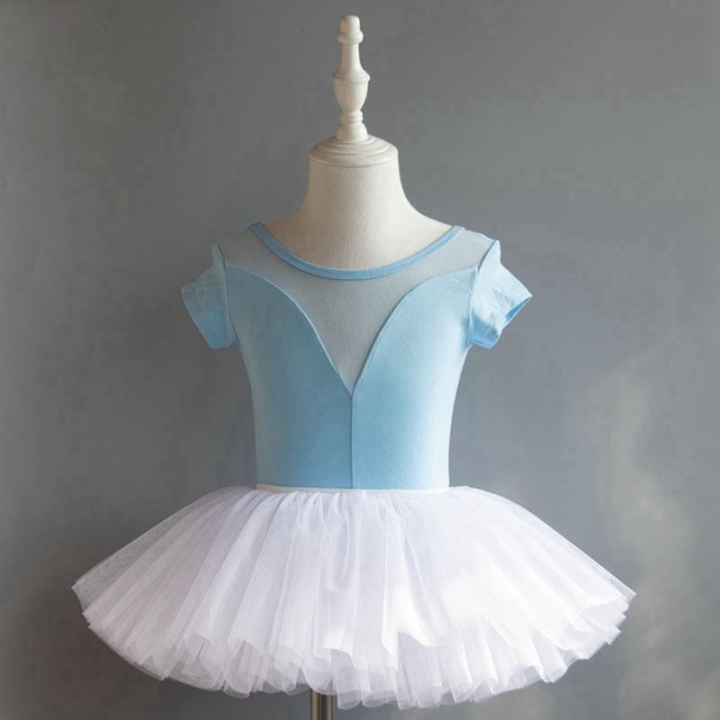 Детские балетные танцевальные наряды, трико для маленьких девочек, танцевальная балерина, наряд
