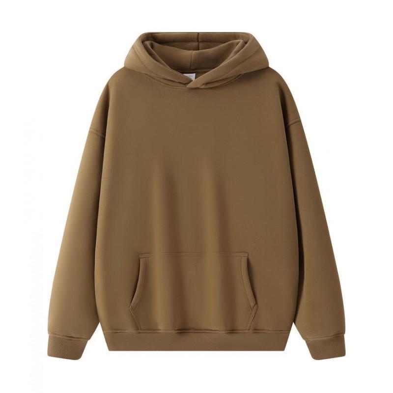 Mens Oversized Hooded Sweatshirt 350g Heavyweight Fleece Lined Warm Fall Winter Casual Top