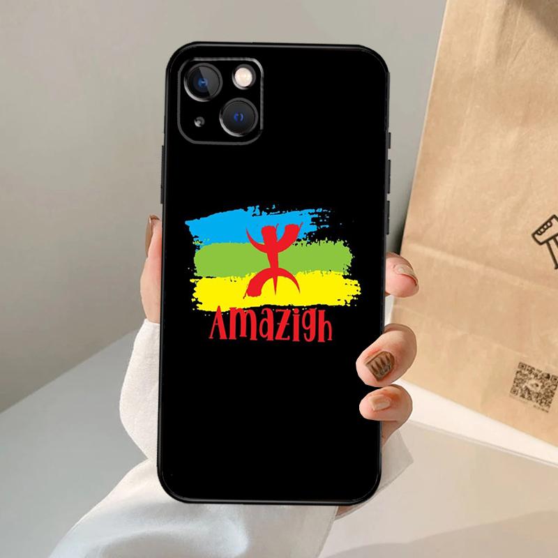 Амазигский символ Берберская академия Чехол Для iPhone 16 15 14 13 Pro Max 12 Pro Max Mini 11 Pro Max XS X XR Plus Чехол-оболочка