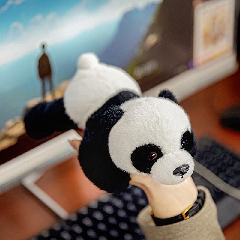 Панда Карманный Милый Питомец Зоопарк Плюшевые Игрушки Рюкзак для Девочек Подвеска Щенок Активность Пингвин Подарки