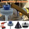 Lawn Mower Blade Sharpener with Balancer Wear-Resistant Rotary Blade Sharpeners Mower Dull Blade Sharpener for Any Power Hand Drill