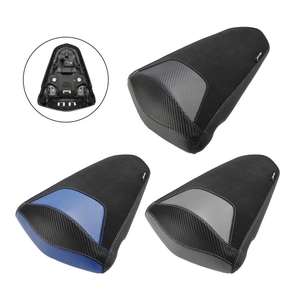 Подушка сиденья пассажира заднего сиденья Плоская из ПУ Подходит Синяя для Yamaha MT 03 YZF-R3 2015-2023
