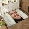The-Shinings Horror Movie Floor Mat Soft Thickened Absorbent Non-Slip Bedroom Living Room Door Mat Home Decor Flannel Rugs