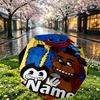Custom Name Personalized Huggy Wuggy Print Umbrella, Auto Open Close, 8‑Rib Sturdy Frame, Commute Camping Hiking Use, Birthday Gift