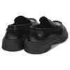Camper Кожаные лоферы на танкетке с круглым носком Женская обувь Черные K201116-019
