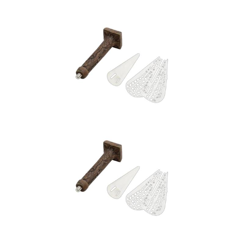 2 шт. Аквариумный мох украшение рыба для аквариума держатель для растений создание собственного мини-деревьев лесного ландшафта выращивание водных растений