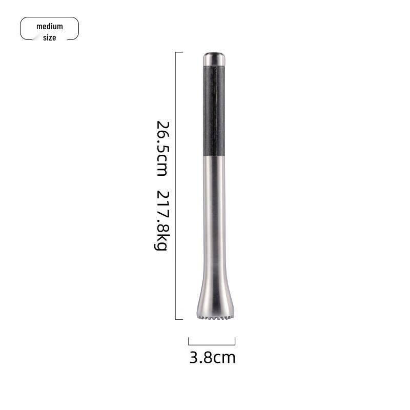 ZISIZ Stainless Steel Cocktail Muddler