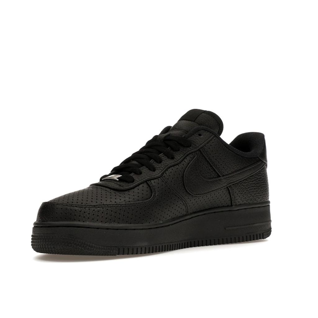 Nike Черные перфорированные кроссовки унисекс Air Force 1 SP Game-Royal HF8189-001