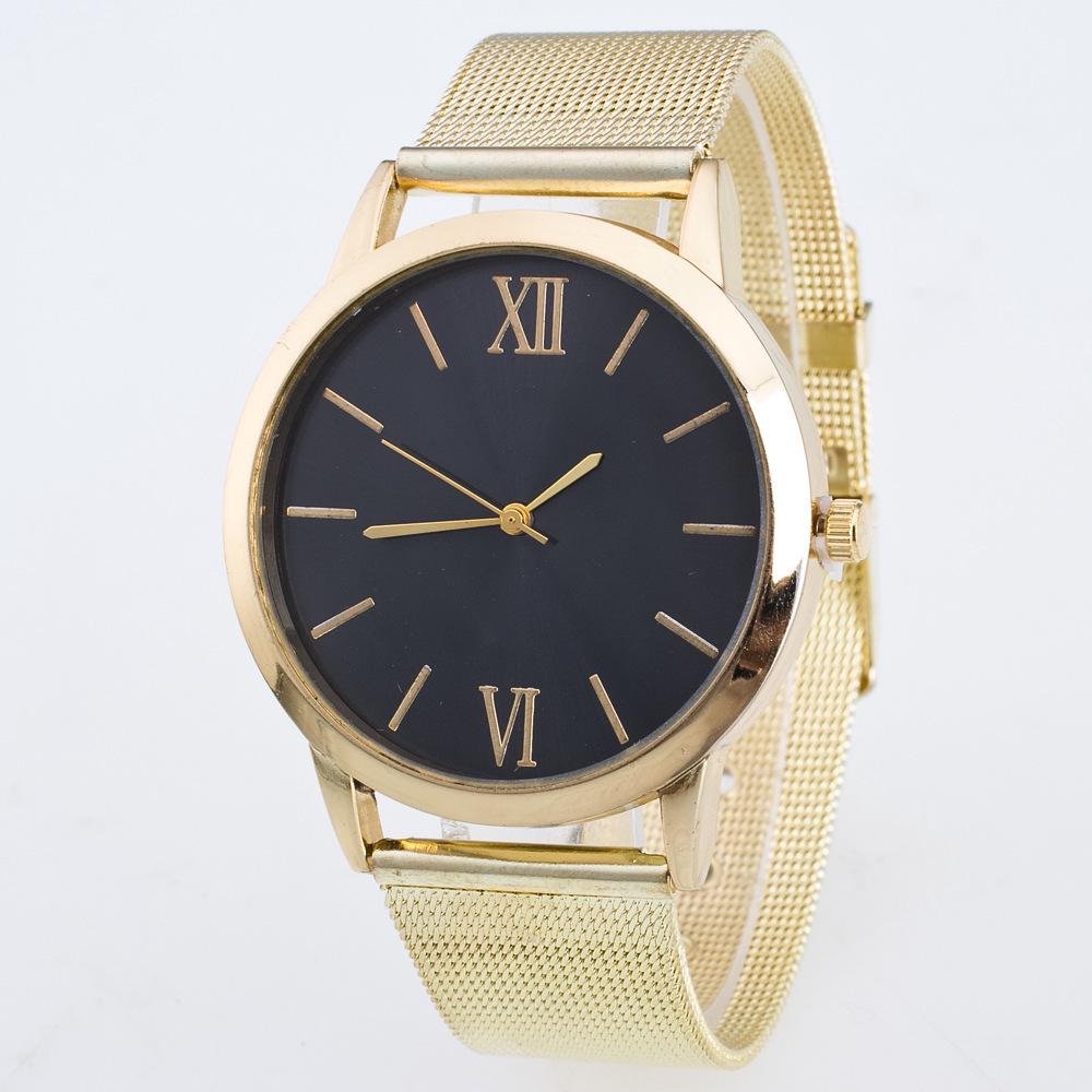 New Fashion Watch Women Simple Metal Ladies Quartz Wristwatch Stainless Steel Mesh Belt Casual Female Clock Relogios Feminino