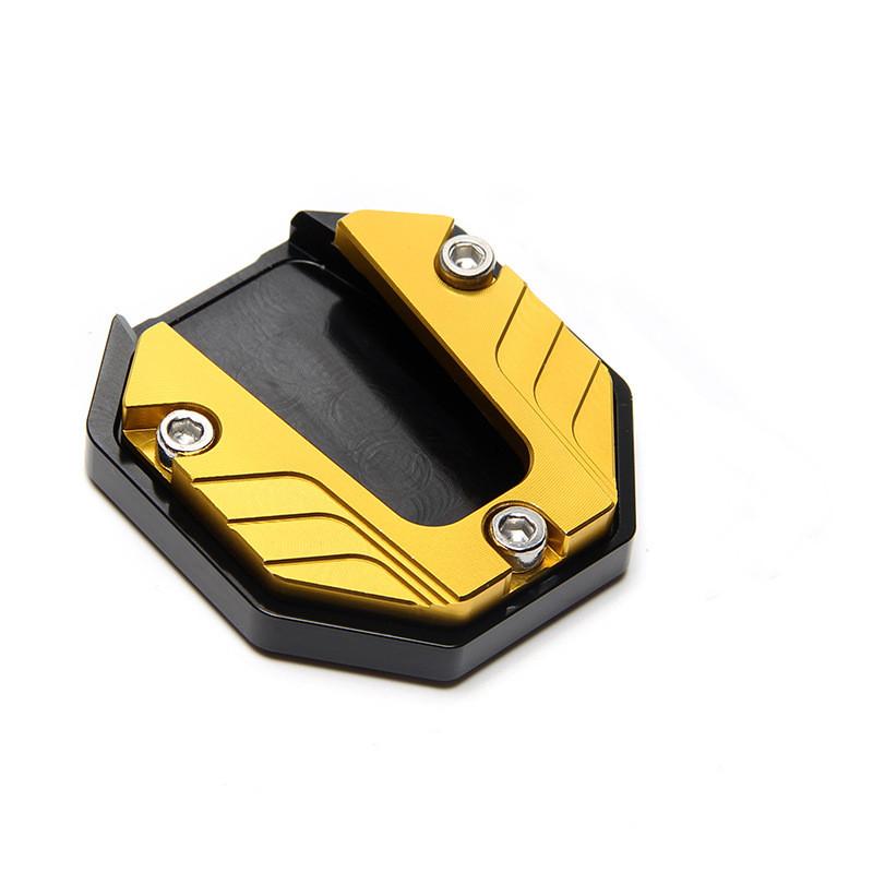 Universal Scooter Motorcycle Bike Kickstand Extender Foot Side Stand Extension Pad Support Plate Anti-skid Enlarged Base