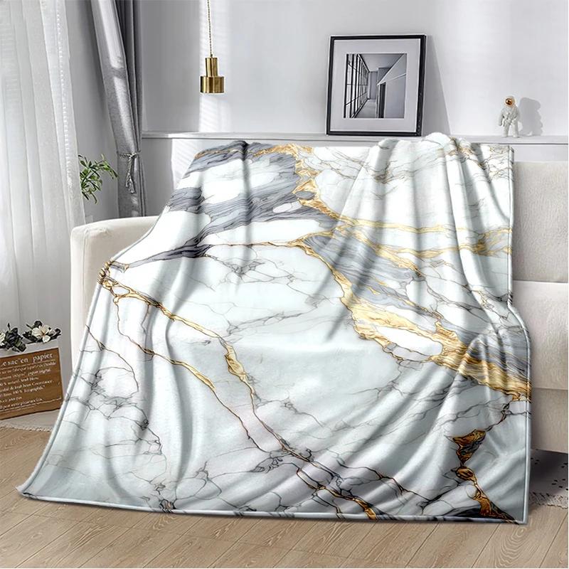 2026 New Style Luxurious Nature Marble Colour Blanket,Soft Throw Blanket for Home Bedroom Bed Sofa Travel Picnic Cover Kid Gift