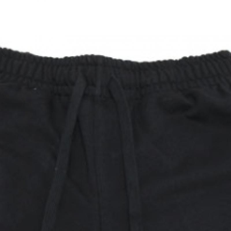 New Balance Nb Essentials Stacked Logo French Terry мужские тренировочные шорты брюки черные Ms315