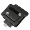 Anti Theft Camper Lock Replacement Kit 2 Keys Entry Door Lock Black RV Door Lock  Cargo Hauler