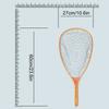 1Pc Fishing Tool Trout Catch Fishes Catching Wooden Handle Landing Net Release Net Saltwater Fly Fishing Rubber Mesh