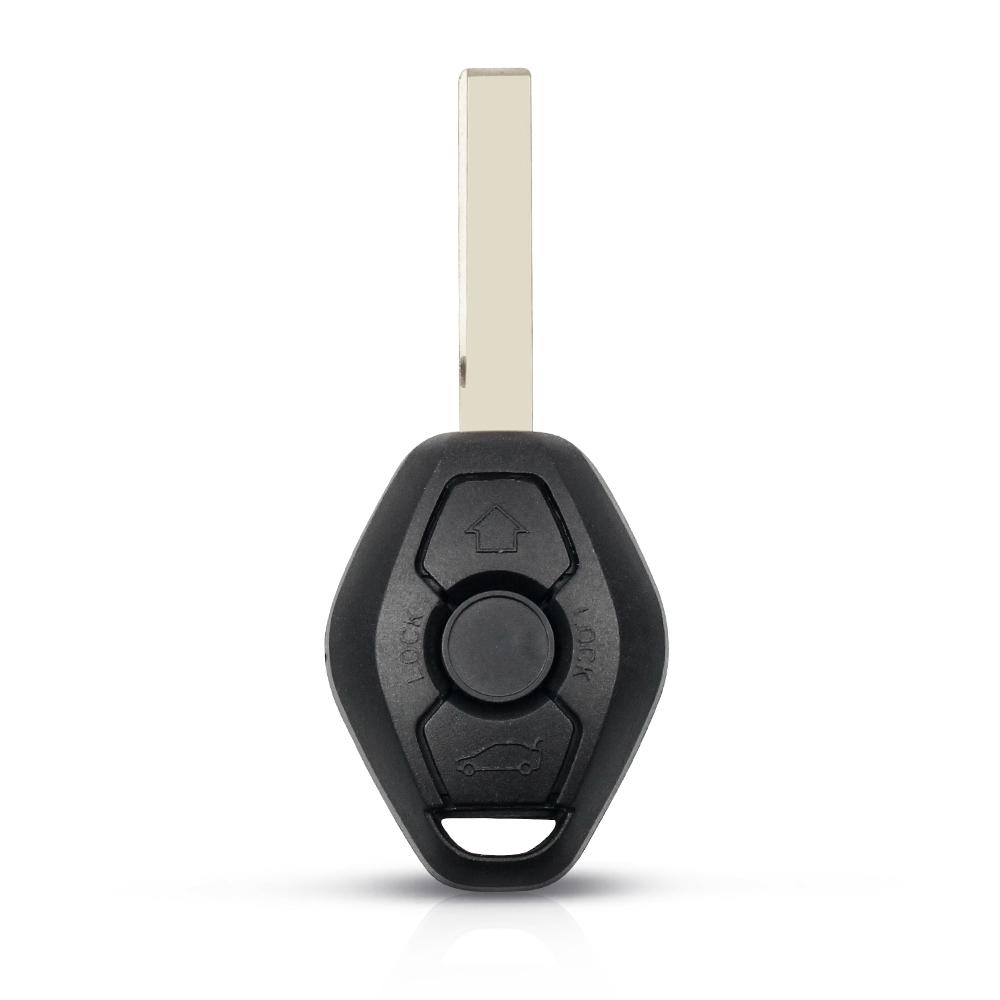 KEYYOU 10Pcs Original HU92 HU58 Blade Remote Car Key Shell For BMW 3 5 7 SERIES Z3 Z4 X3 X5 M5 325i E38 E39 E46 Key Case Housing