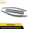 2020 Hao Yue 3D Stainless Steel Rain Guard Trim & Deflector Accessory