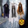 Хэллоуин Подвесное Украшение Призрак Жуткий Летающий Череп Призрак для Реквизита Дома с Привидениями В помещении На улице Веранда Двор Дерево Декор