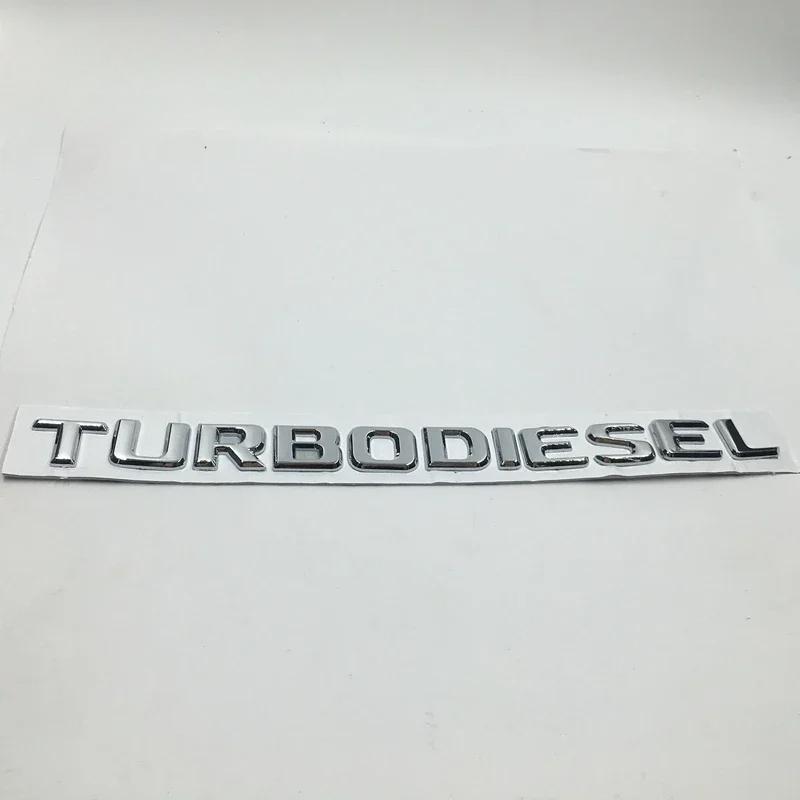 3D ABS For Mercedes-Benz W463 W140 W124 Turbodiesel lettering emblem mark rear trunk turbo diesel  stickers