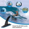 9-inch Surfboard Fin Replacement Longboards & SUPs Single Fin Paddleboards Stabilizers No Screw Installation Required
