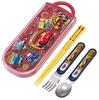 Bento Chopsticks Trio Set Disney Cars 26 Boys Children's (Chopsticks, Spoon, Fork) 16.5cm TACC2-A