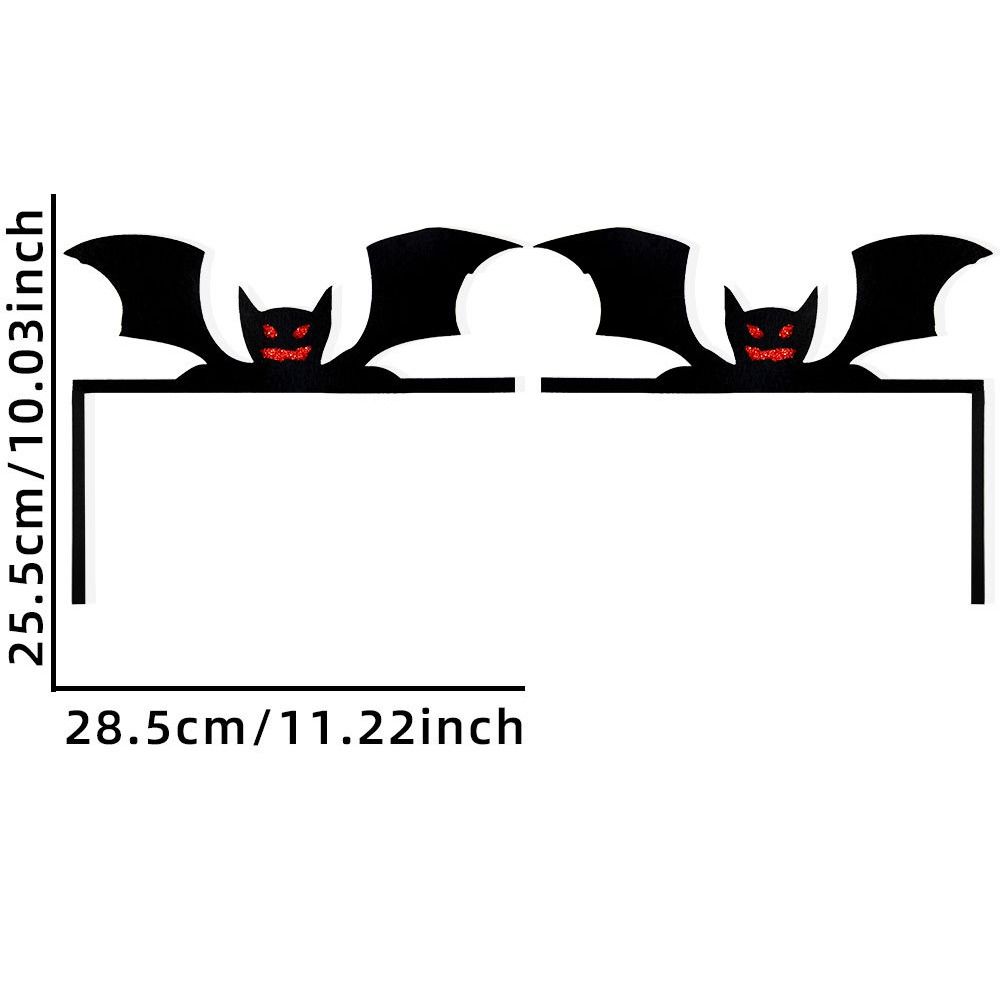 Multi-purpose 3D Halloween Door Frame Stickers Cute DIY Pumpkin Corner Stickers Cartoon Ghost Festival Door Stickers Window