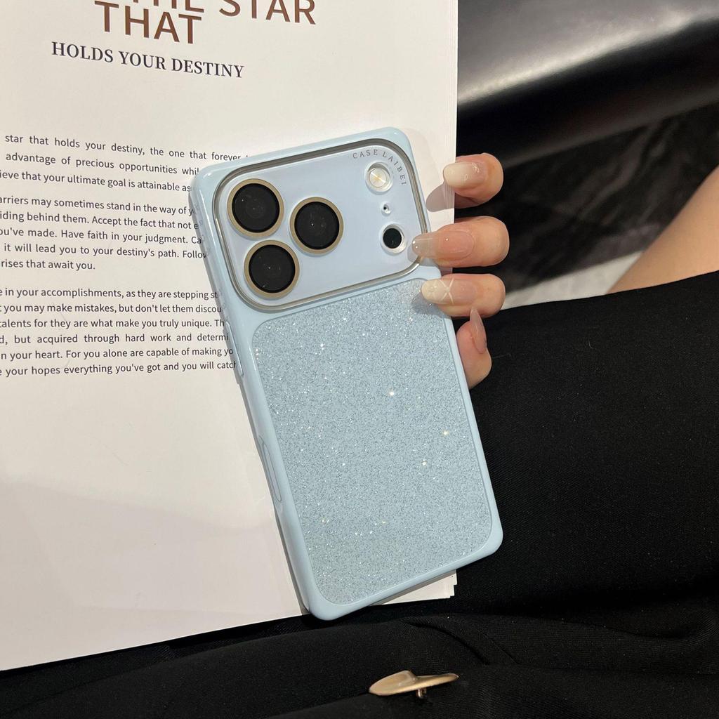 Премиальный чехол с блестками для iPhone 17pro Max/16pro/15 - Полное покрытие и защита от падений