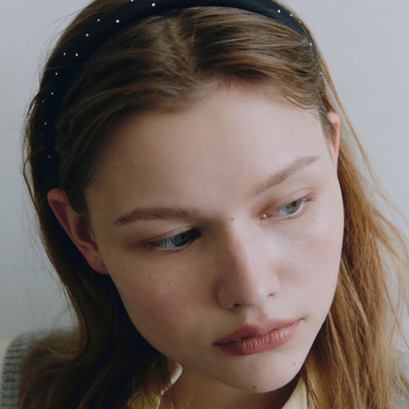 ВИНТАЖНЫЙ ГОЛЛИВУД Космические точки Повязка для волос_VH2579HB002M