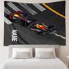 Custom Name Racing Print Tapestry, Backdrop, Easy Setup, Ideal for Bedroom, Office & Living Room, with Aesthetic Wall Hanging Decor.