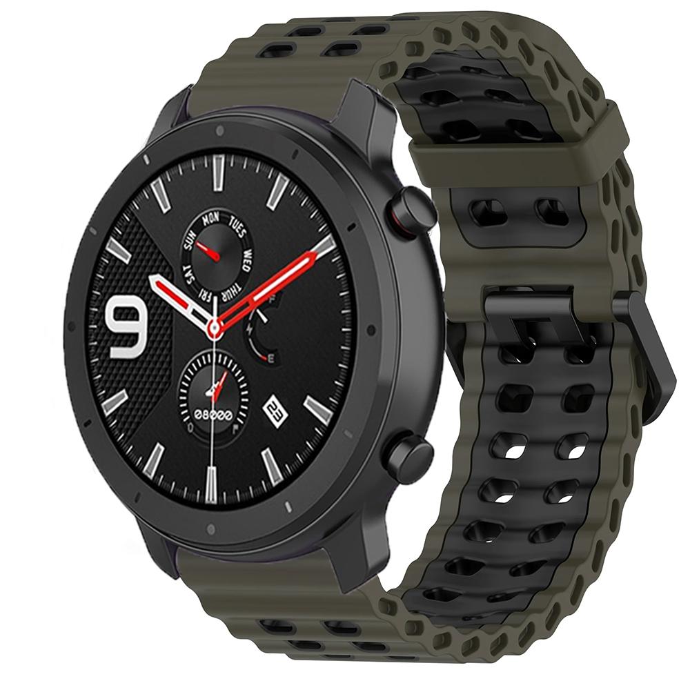 Силиконовый ремешок 22 мм для Amazfit GTR 47 мм/GTR 4 3 Pro/Balance 2 1/Bip 6 5/Stratos 2 3 Браслет для Huawei Watch GT6 5 4 46 мм Ремешок