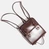 IELGY British Style Messenger Backpack All-Match College Multi-Purpose Backpack