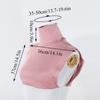 Women Square Fake Collar Stripe Bottoming Neck Scarf Turtleneck Soft Removable Detachable High Collars Women Apparel Accessories