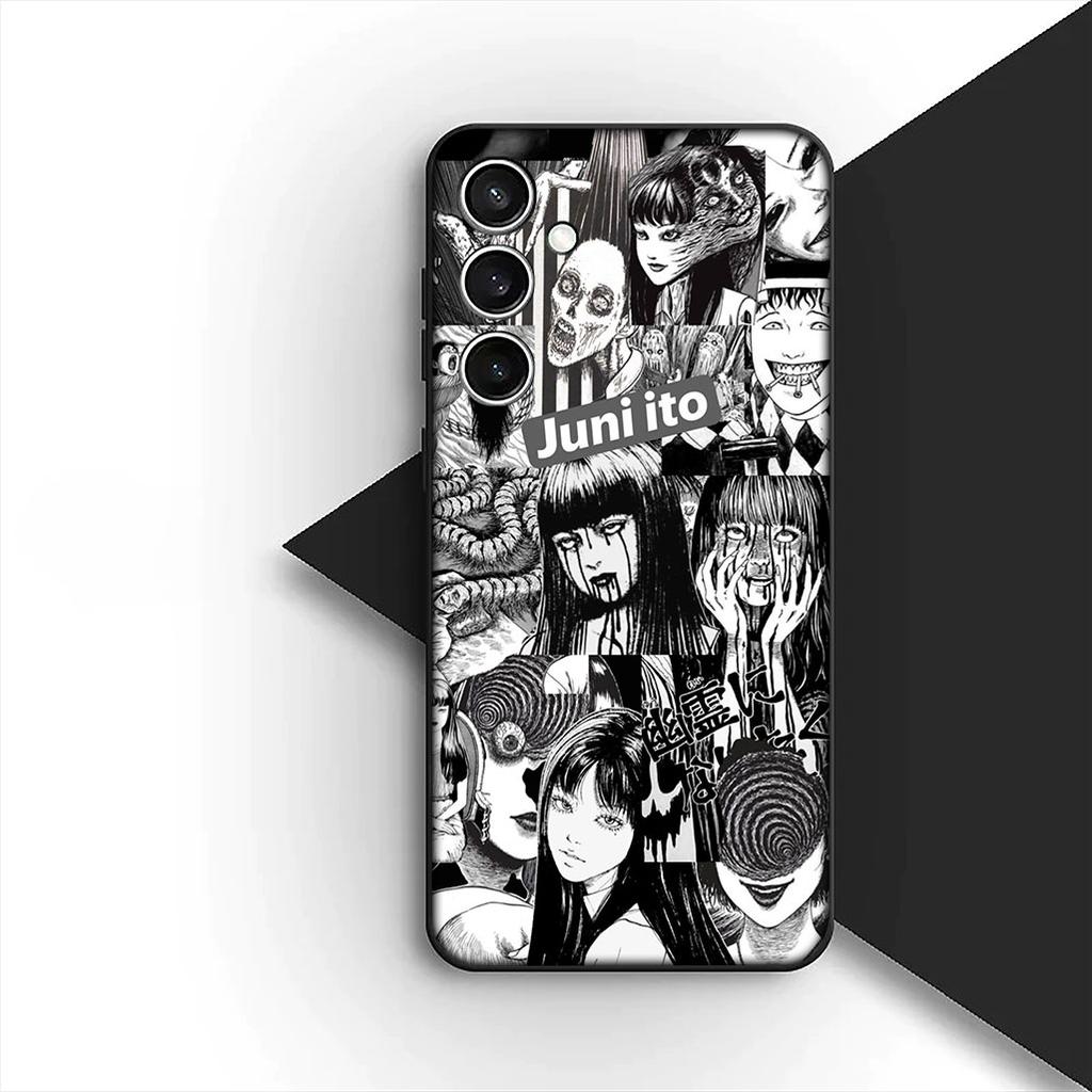 Cover for Xiaomi Redmi 15 15C A3 A4 A5 9A 9C NFC Note 9 8 9T 8T Pro Casing Silicone Phone Case Horror Junji Ito Tomie Cartoon