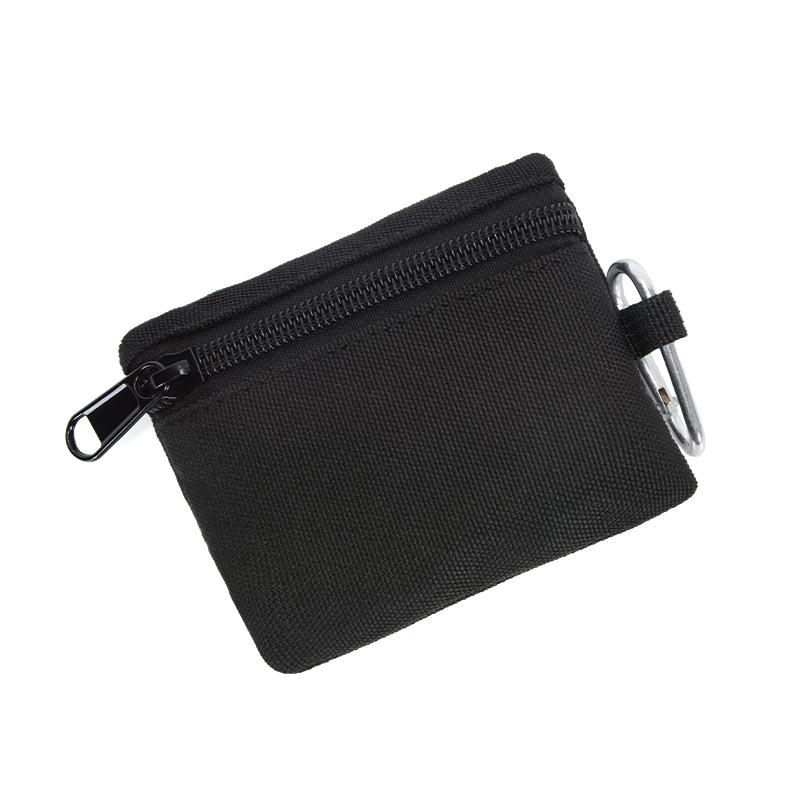 Многофункциональная сумка на молнии: Держатель ключей и монет для кемпинга, пешего туризма, рыбалки, хранения карт и всякой всячины.