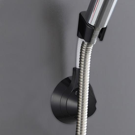 Регулируемый держатель для душевой лейки, присоска, без сверления, универсальная регулировка угла, вращение на 360 градусов, крепление для душевой лейки