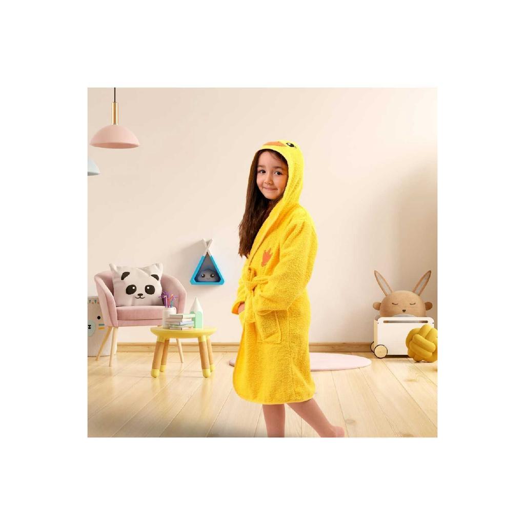 Girl's Boy's Bathrobe With Rabbit Ears