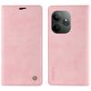 For Realme GT 6 5G Case Card Slots Magnetic Closure Leather Phone Cover Litchi Texture