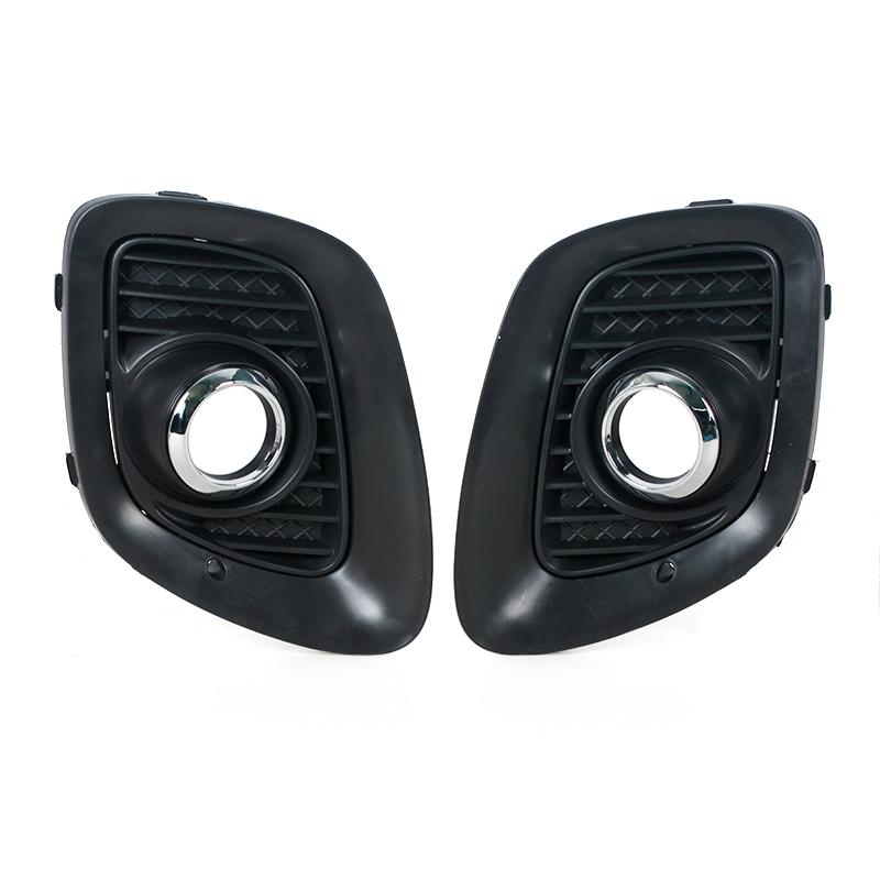 Car Front Bumper Fog Lamp Light Cover For Kia Picanto Morning 2015 2016 2017 Fog Light Grille Bezel Headlight Shell 86547-1Y520