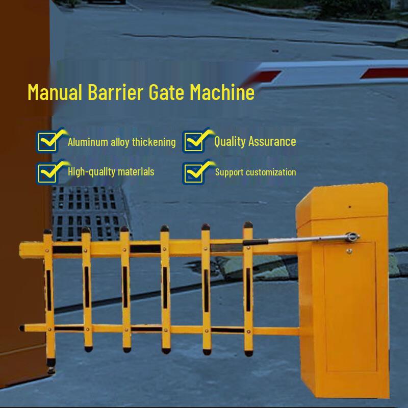 Manlu Z2 Manual Lift Barrier Gate with 6-Meter Pole